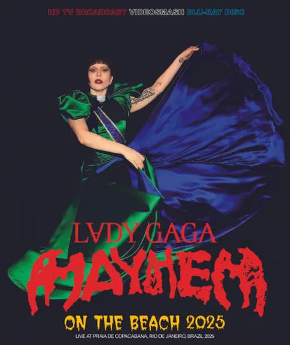 LADY GAGA / MAYHEM ON THE BEACH 2025 PRO SHOT (1BDR)