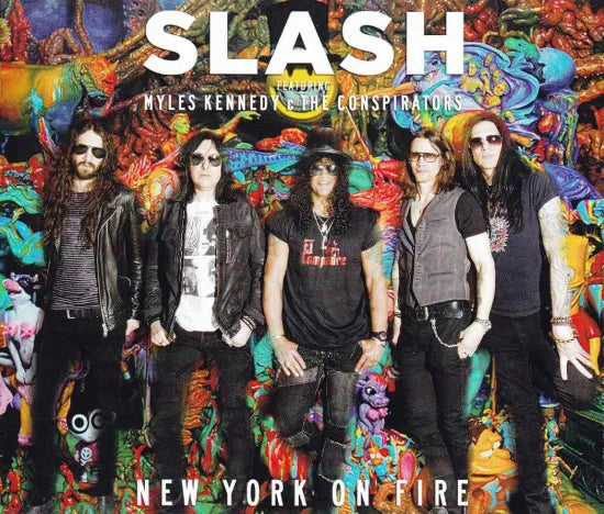 SLASH featuring MYLES KENNEDY & THE CONSPIRATORS / NEW YORK ON FIRE (2CDR+1DVDR)