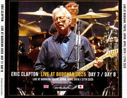 ERIC CLAPTON / LIVE AT BUDOKAN 2025 DAY 7/DAY 8 (4CDR)