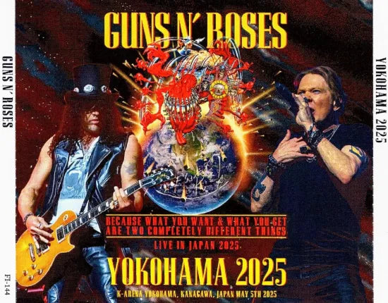 GUNS N' ROSES / YOKOHAMA 2025 (3CDR)
