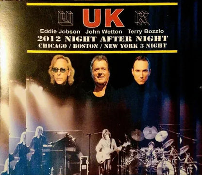 UK / 2012 NIGHT AFTER NIGHT CHICAGO /BOSTON/NEW YORK 3 NIGHT (6CDR)