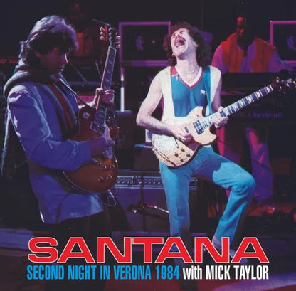 SANTANA / SECOND NIGHT IN VERONA 1984 with MICK TAYLOR (2CDR)