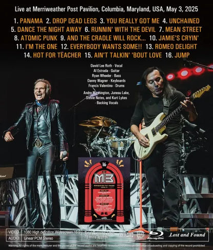 DAVID LEE ROTH / M3 ROCK FESTIVAL 2025 EDICIÓN MULTICÁMARA (1BDR)