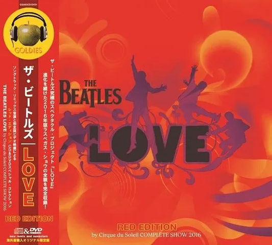 THE BEATLES / LOVE by Cirque du Soleil COMPLETE SHOW 2016 RED EDITION (1CD+1DVD)