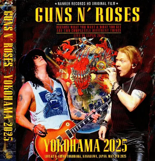 GUNS N' ROSES / YOKOHAMA 2025 (1BDR+1DVDR)