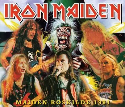 IRON MAIDEN / MAIDEN ROSKILDE 1991 (2CDR+1DVDR)