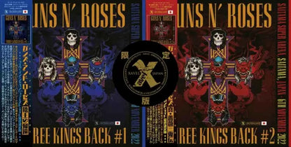 GUNS N' ROSES / THREE KINGS BACK COMPLETO Set Limitado (Papel 6 CD con Bonus 4BDR)