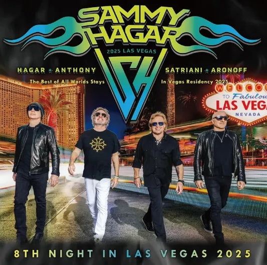 SAMMY HAGAR / 8TH NIGHT IN LAS VEGAS 2025 (2CDR)