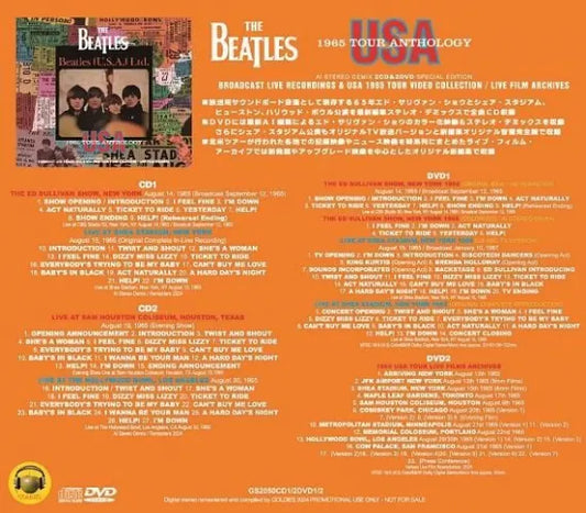 THE BEATLES / USA 1965 TOUR ANTHOLOGY (2CD+2DVD)