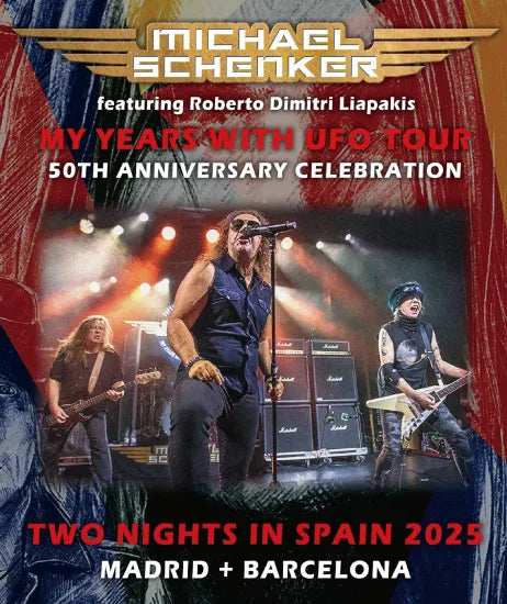 MICHAEL SCHENKER / DOS NOCHES EN ESPAÑA 2025 (2 HABITACIONES)