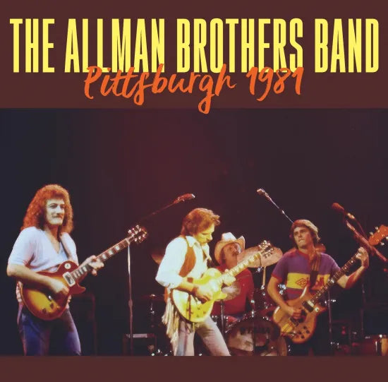 ALLMAN BROTHERS BAND / PITTSBURGH 1981 (2CDR)