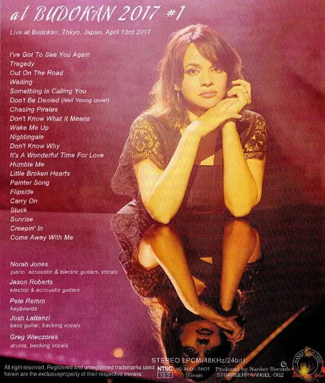 NORAH JONES / EN BUDOKAN 2017 #1 (1HAB+1DVDR)