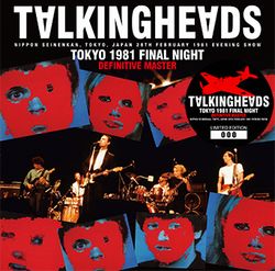 TALKING HEADS / TOKYO 1981 FINAL NIGHT DEFINITIVE MASTER (2CD)