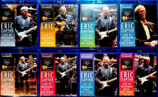 ERIC CLAPTON / BUDOKAN 2025 8DAYS COMPLETE SET (8BDR+1DVDR)