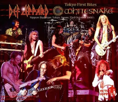 WHITESNAKE y DEF LEPPARD / Primeros bocados en Tokio (3CDR)