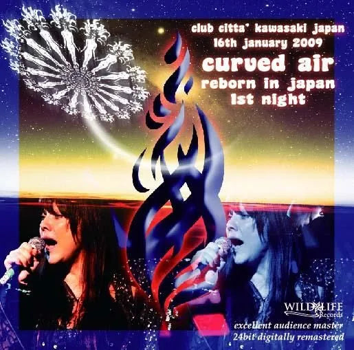 Curved Air / Reborn In Japan 1st Night (2CDR)