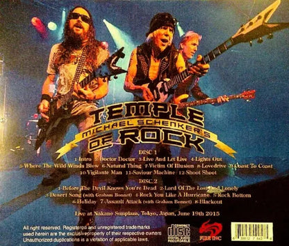 MICHAEL SCHENKER'S TEMPLE OF ROCK / ΜΑΝ ON A MISSION (2CDR)