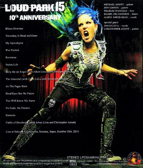 ARCH ENEMY / LOUD PARK 15 10TH ANNIVERSARY (1BDR)