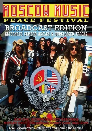 V.A. / MOSCOW MUSIC PEACE FESTIVAL 1989 BROADCAST EDITION (2DVDR)