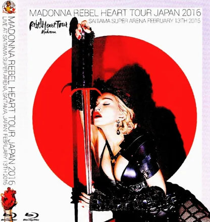 GIRA MADONNA / REBEL HEART POR JAPÓN 2016 (1BDR)