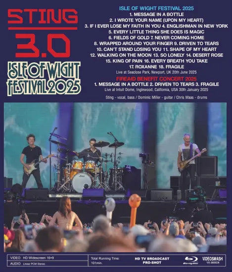 STING / FESTIVAL DE LA ISLA DE WIGHT 2005 (1BDR)