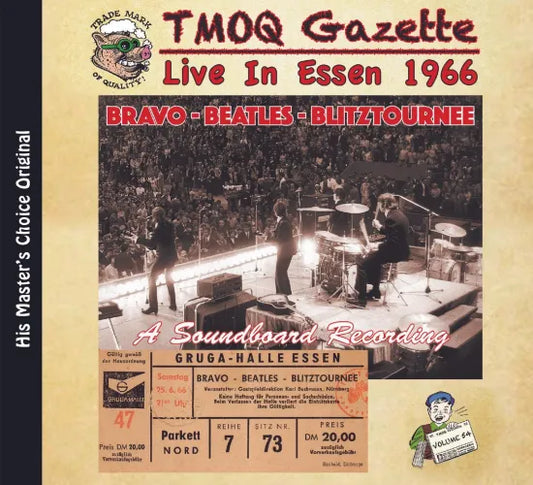THE BEATLES / LIVE IN ESSEN 1966 BRAVO-BEATLES-BLITZTOURNEE (2CD)