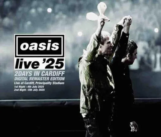 OASIS / live ‘25 2 Days in Cardiff Digital Remaster Edition (4CDR+DVDR)