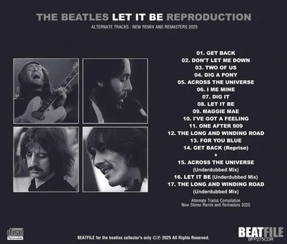 THE BEATLES / LET IT BE REPRODUCTION (1CDR)