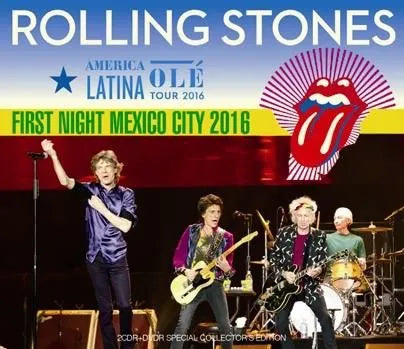 THE ROLLING STONES / AMERICA LATINA OLE TOUR 2016: PRIMERA NOCHE EN CIUDAD DE MÉXICO (2 CD + 1 DVD)