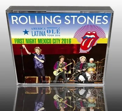 THE ROLLING STONES / AMERICA LATINA OLE TOUR 2016: PRIMERA NOCHE EN CIUDAD DE MÉXICO (2 CD + 1 DVD)