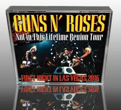 GUNS N' ROSES / FIRST NIGHT IN LAS VEGAS 2016 (2CDR+1DVDR)