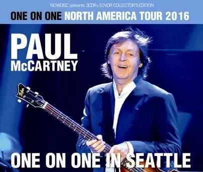 PAUL McCARTNEY / ONE ON ONE TOUR IN SEATTLE (3CDR+1DVDR)