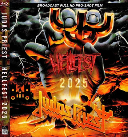 JUDAS PRIEST / HELLFEST 2025 HD PRO-SHOT (1BDR)