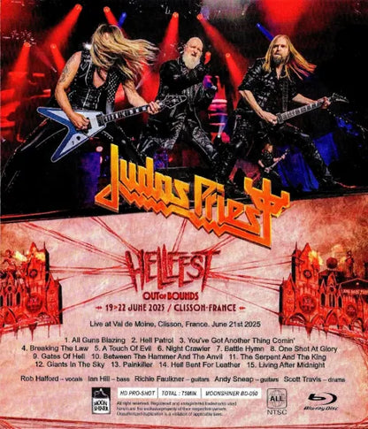 JUDAS PRIEST / HELLFEST 2025 HD PRO-SHOT (1BDR)