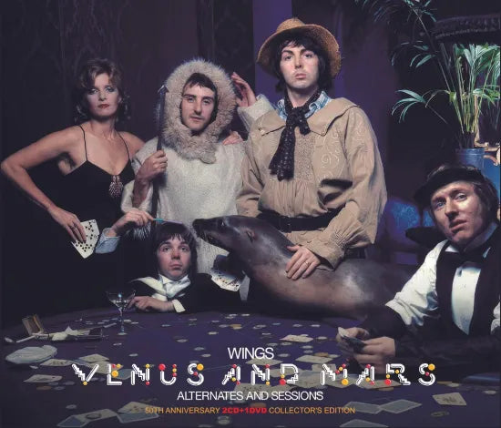 PAUL McCARTNEY & WINGS / VENUS AND MARS ALTERNATES AND SESSIONS (2CD+1DVD)