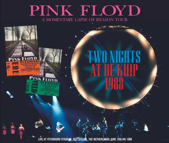 PINK FLOYD / TWO NIGHTS AT DE KUIP 1988 A MOMENTARY LAPSE OF REASON TOUR (4CDR)