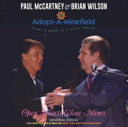 PAUL McCARTNEY & BRIAN WILSON / OPEN HEARTS CLEAR MINES MEMORIAL EDITION (1CD)