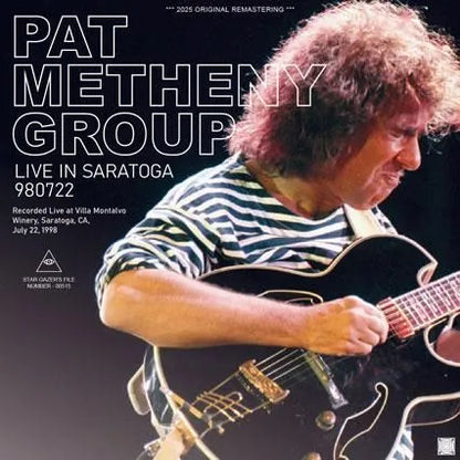 PAT METHENY GROUP / LIVE IN SARATOGA 980722 (2CDR)