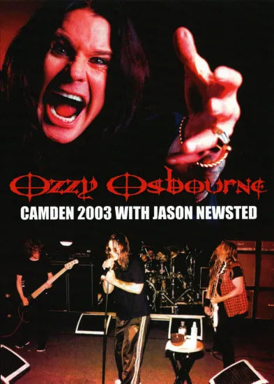 OZZY OSBOURNE / CAMDEN 2003 WITH JASON NEWSTED (1DVDR)