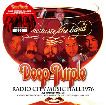 DEEP PURPLE / RADIO CITY MUSIC HALL 1976 : JOE MALONEY MASTER 2CD