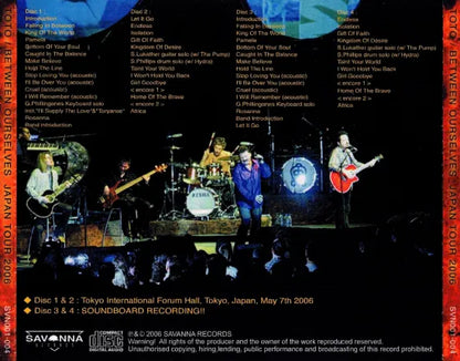 TOTO / Between Ourselves (4CDR)