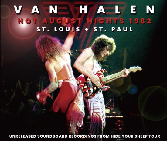 VAN HALEN / HOT AUGUST NIGHTS 1982 Soundboard (3CDR)