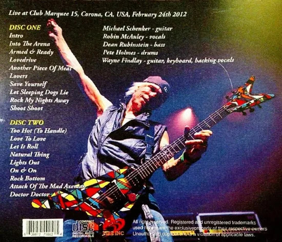 Michael Schenker / Marquee 15 (2CDR)