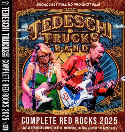 TEDESCHI TRUCKS BAND / RED ROCKS 2025 PRO SHOT COMPLETO (2 HABITACIONES)