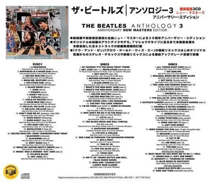 THE BEATLES / ANTHOLOGY 3 : ANNIVERSARY EDITION (3CD)