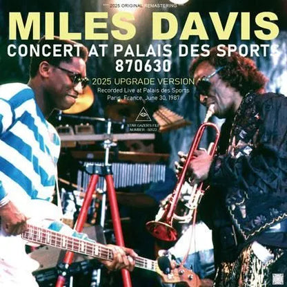 MILES DAVIS / CONCIERTO EN PALAIS DES SPORTS 870630 2025 VERSIÓN ACTUALIZADA (1CDR)
