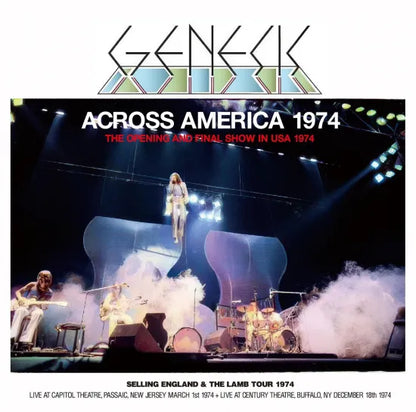 GENESIS / ACROSS AMERICA 1974 THE OPENING AND FINAL SHOWS IN USA 1974 (2CDR)