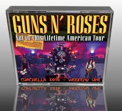 GUNS N' ROSES / COACHELLA 2016 WEEKEND ONE (2CDR+1DVDR)