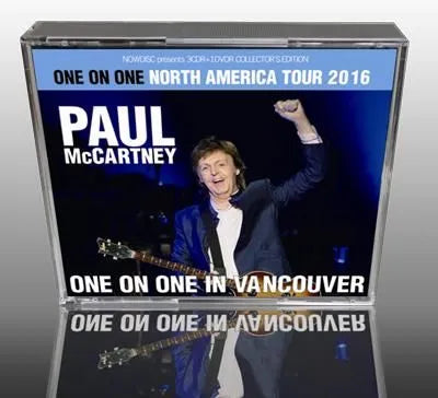 PAUL McCARTNEY / ONE ON ONE IN VANCOUVER  (3CDR+DVDR)