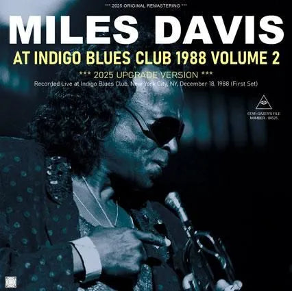 MILES DAVIS / AT INDIGO BLUES CLUB 1988 VOLUME 2 2025 UPGRADE VERSION (1CDR)